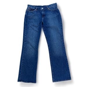 Lucky Brand Y2K Flare Jeans 10/30 Mid Rise Dungarees Boho Stretch Denim